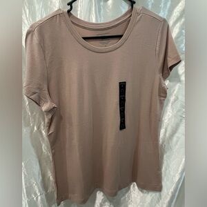 Banana Republic Pink Relaxed Short Sleeve Tee Medium Pink
